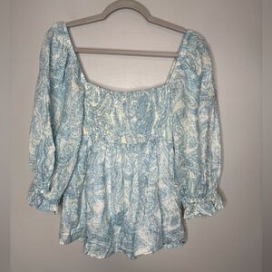 Faithfull the Brand Printed Top